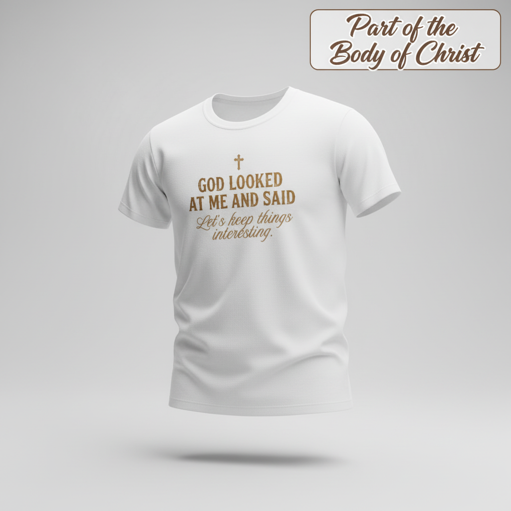 Keep Things Interesting T-Shirt_3d_float