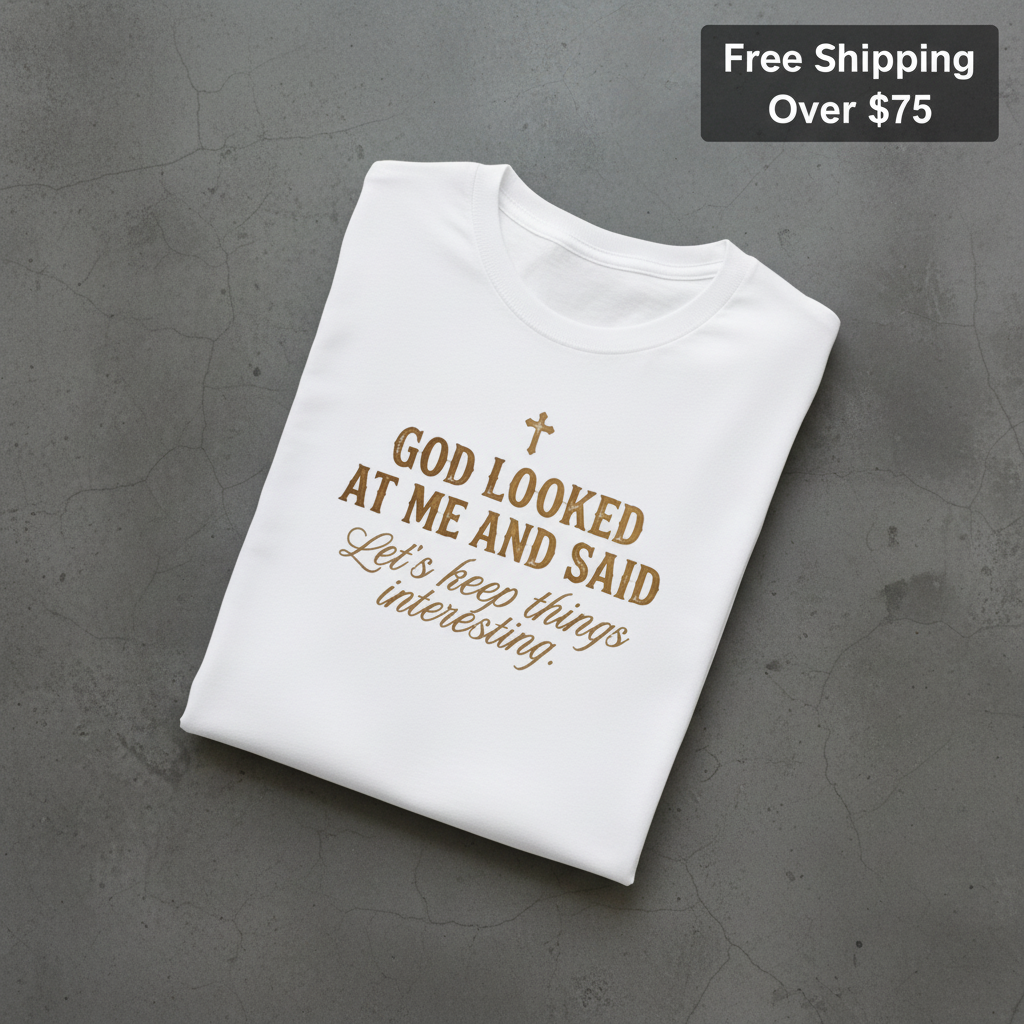 Keep Things Interesting T-Shirt_fold_tilt