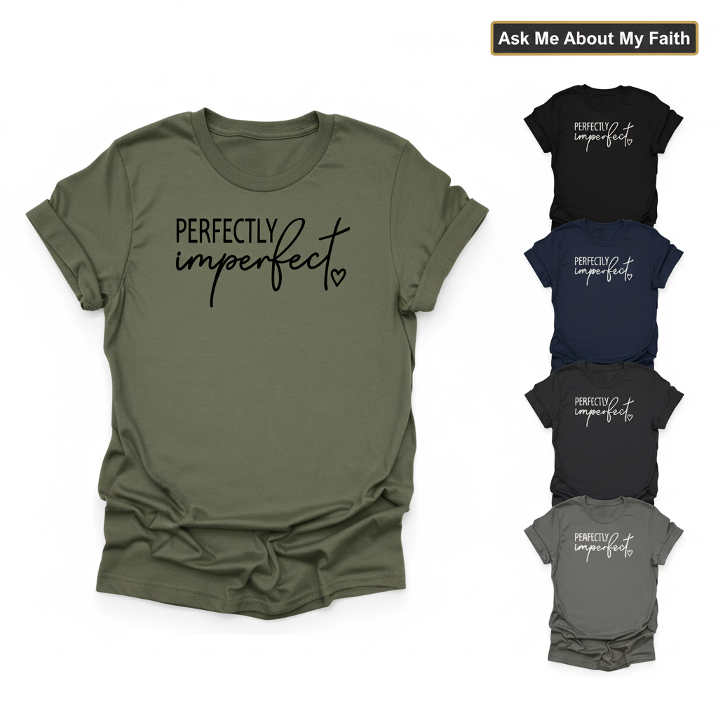 Perfectly Imperfect T-Shirt_color_grid