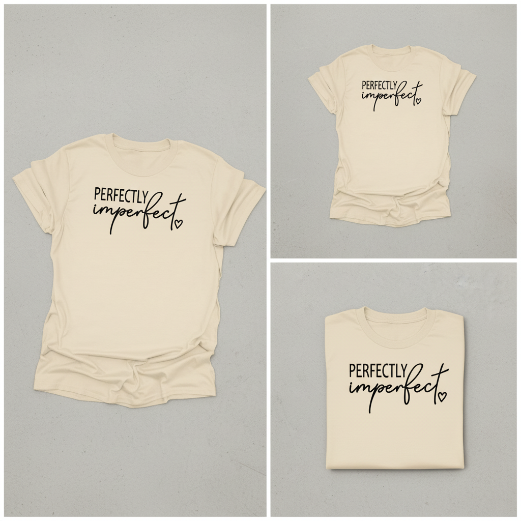 Perfectly Imperfect T-Shirt_triple_showcase