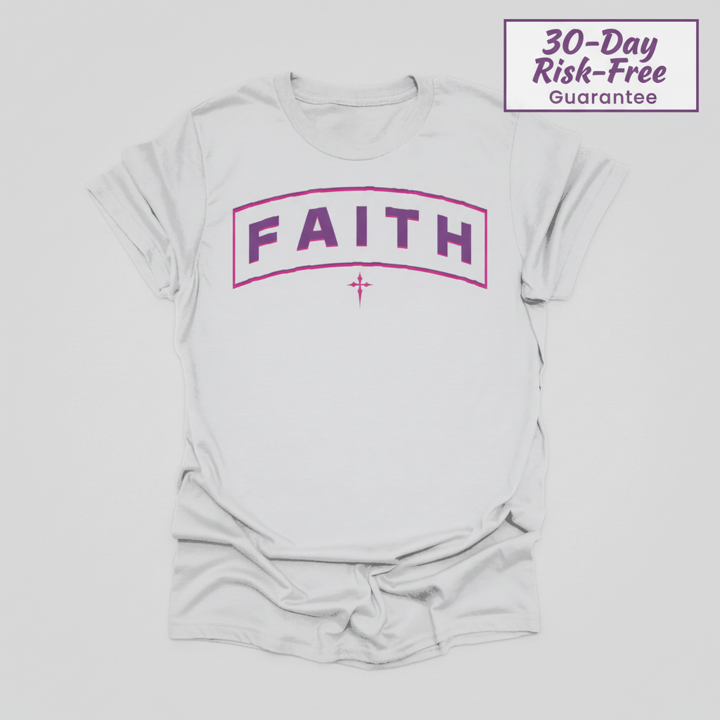 Bold FAITH Arch T-Shirt_clean