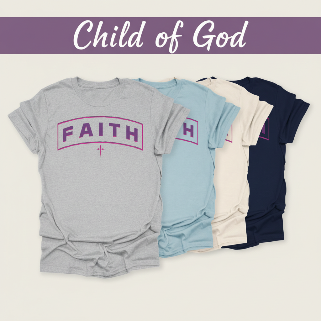 Bold FAITH Arch T-Shirt_quad_showcase