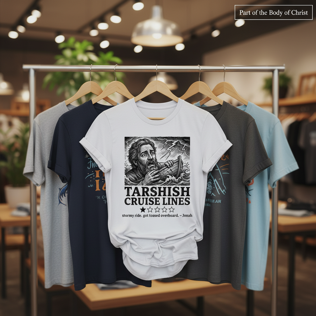 Tarshish Cruise Lines T-Shirt_boutique_rack
