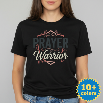 Prayer Warrior T-Shirt_badge