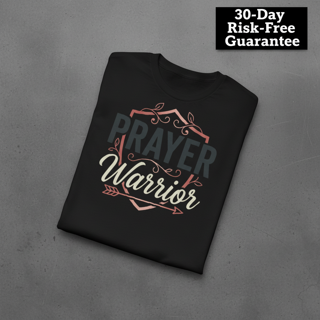 Prayer Warrior T-Shirt_fold_tilt