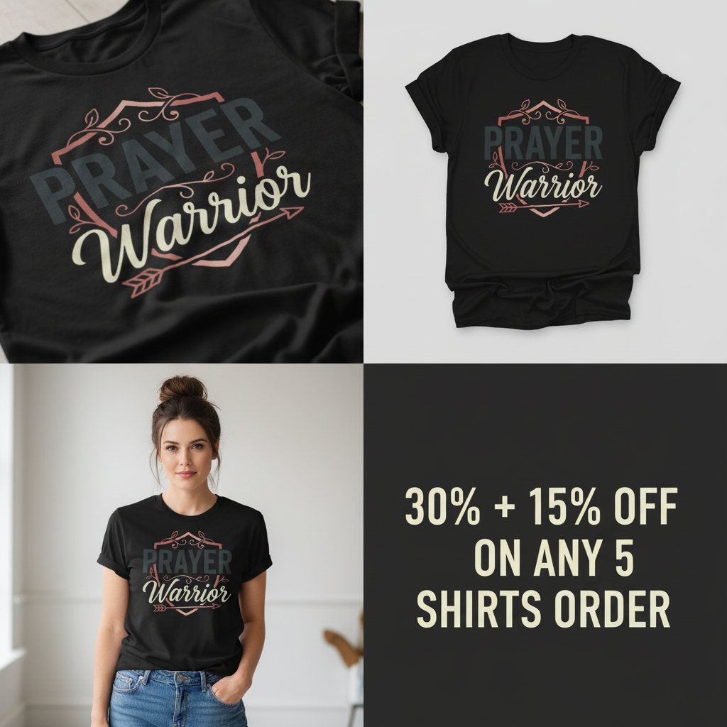 Prayer Warrior T-Shirt_4_panel