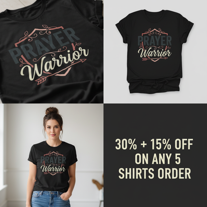 Prayer Warrior T-Shirt_4_panel