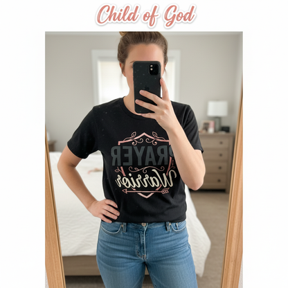 Prayer Warrior T-Shirt_mirror_selfie