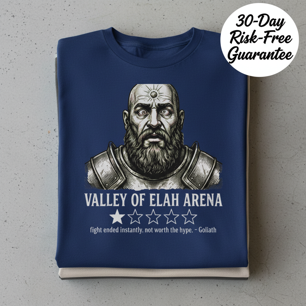 Valley of Elah Arena T-Shirt_stacked_flatlay