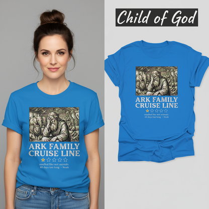 Ark Family Cruise Line T-Shirt_model_flat