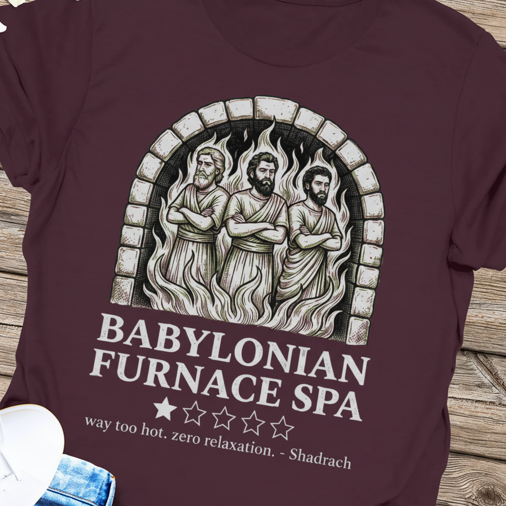 Babylonian Furnace Spa T-Shirt_extreme_za