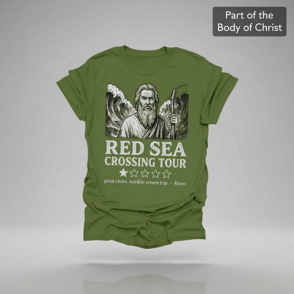 Red Sea Crossing Tour T-Shirt_3d_float