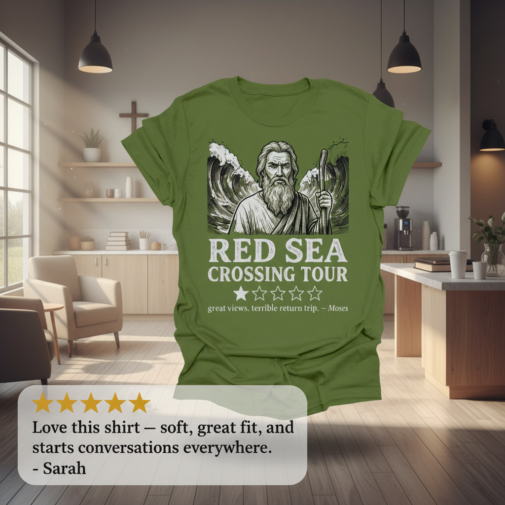Red Sea Crossing Tour T-Shirt_review