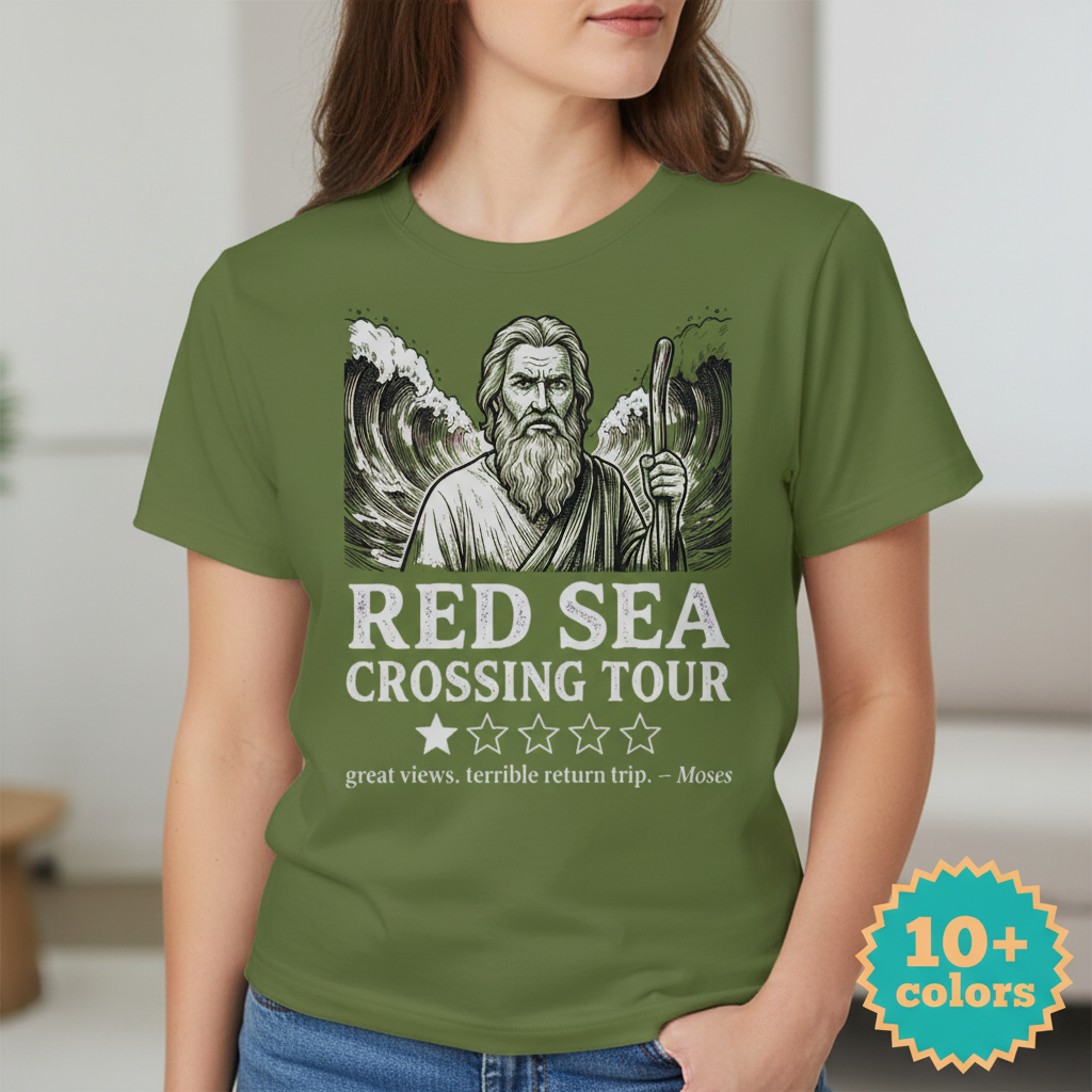 Red Sea Crossing Tour T-Shirt_badge