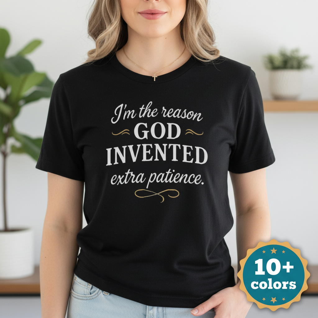 Extra Patience T-Shirt_badge