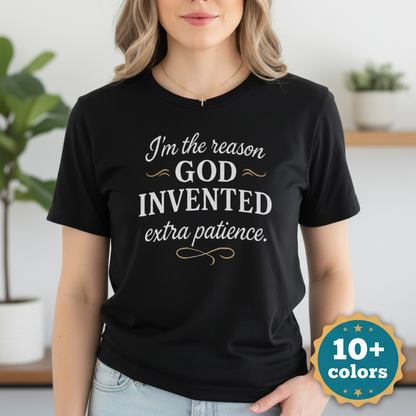 Extra Patience T-Shirt_badge