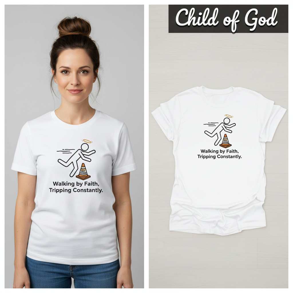 Holy Detour Humor T-Shirt_model_flat