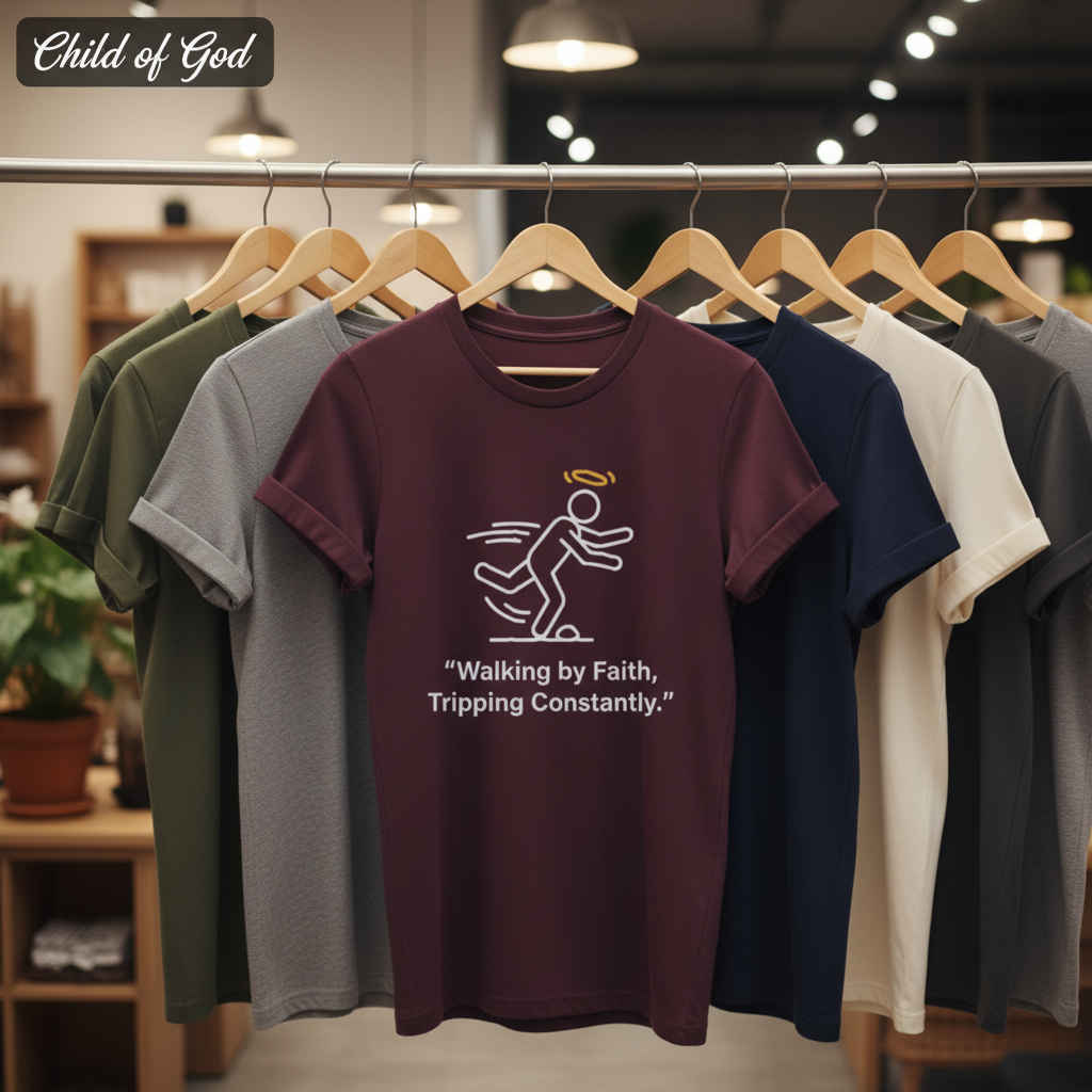 Walking by Faith T-Shirt_boutique_rack