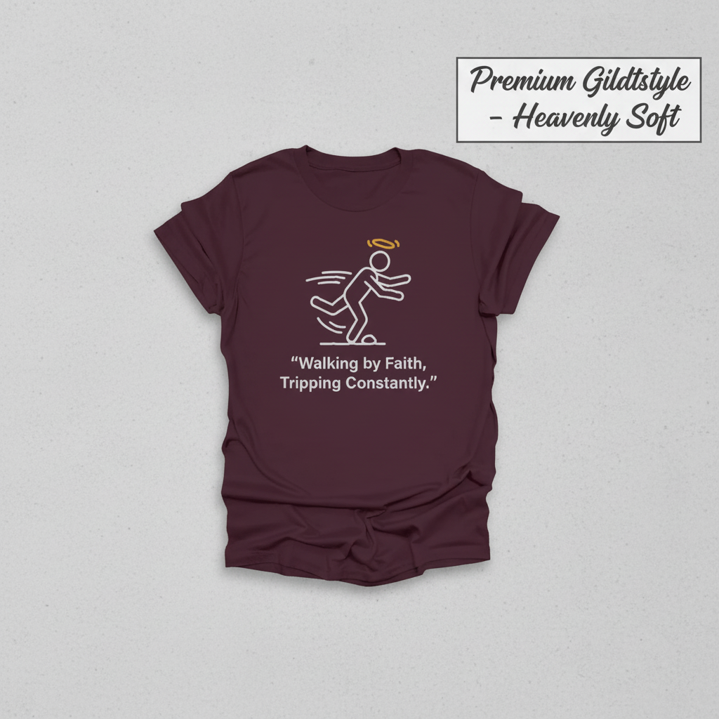 Walking by Faith T-Shirt_clean