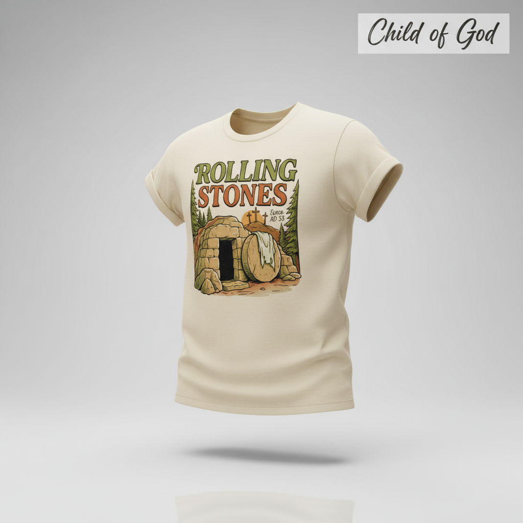 Rolling Stones Since AD 33 T-Shirt_3d_float