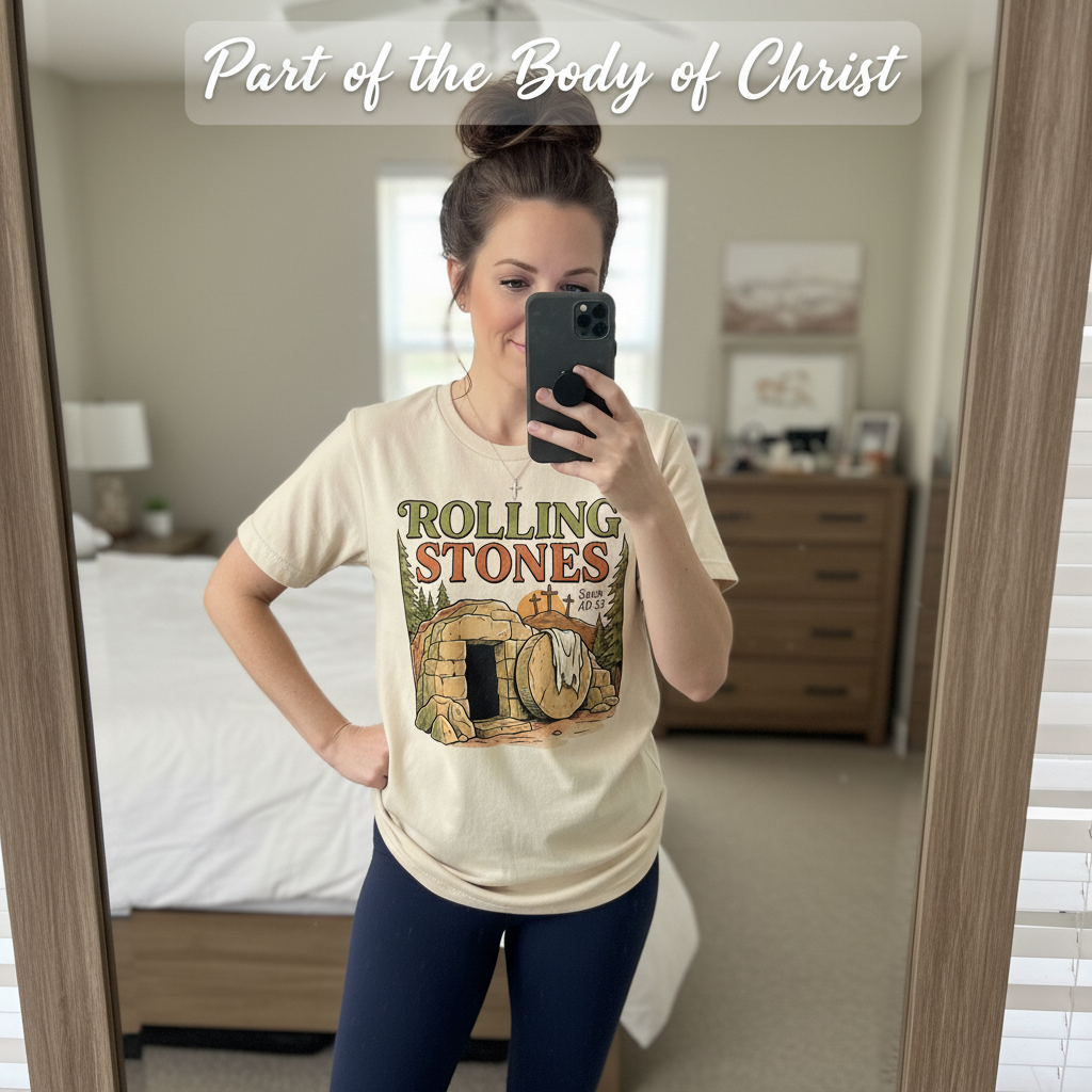 Rolling Stones Since AD 33 T-Shirt_mirror_selfie