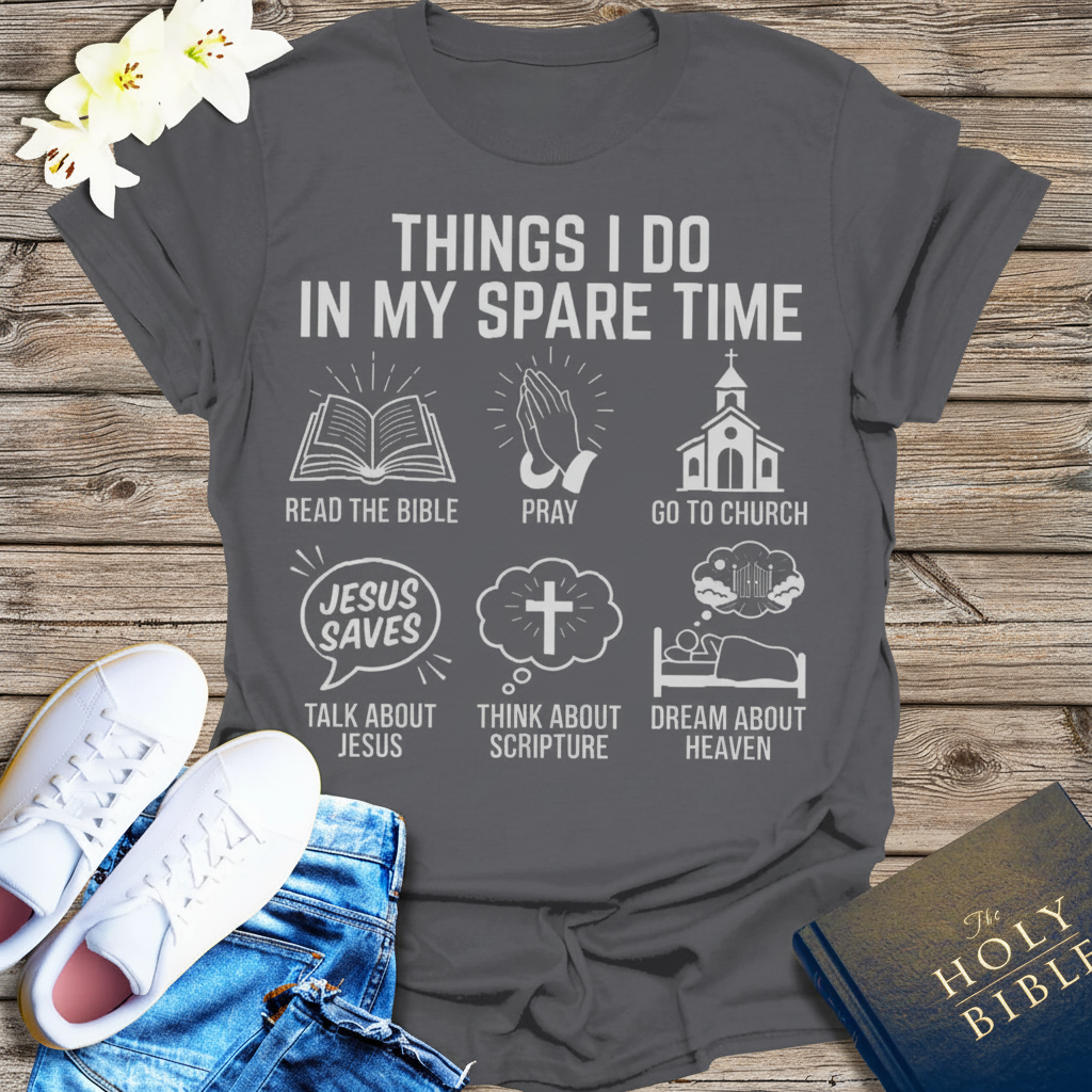 Spare Time with Jesus T-Shirt_extreme_za