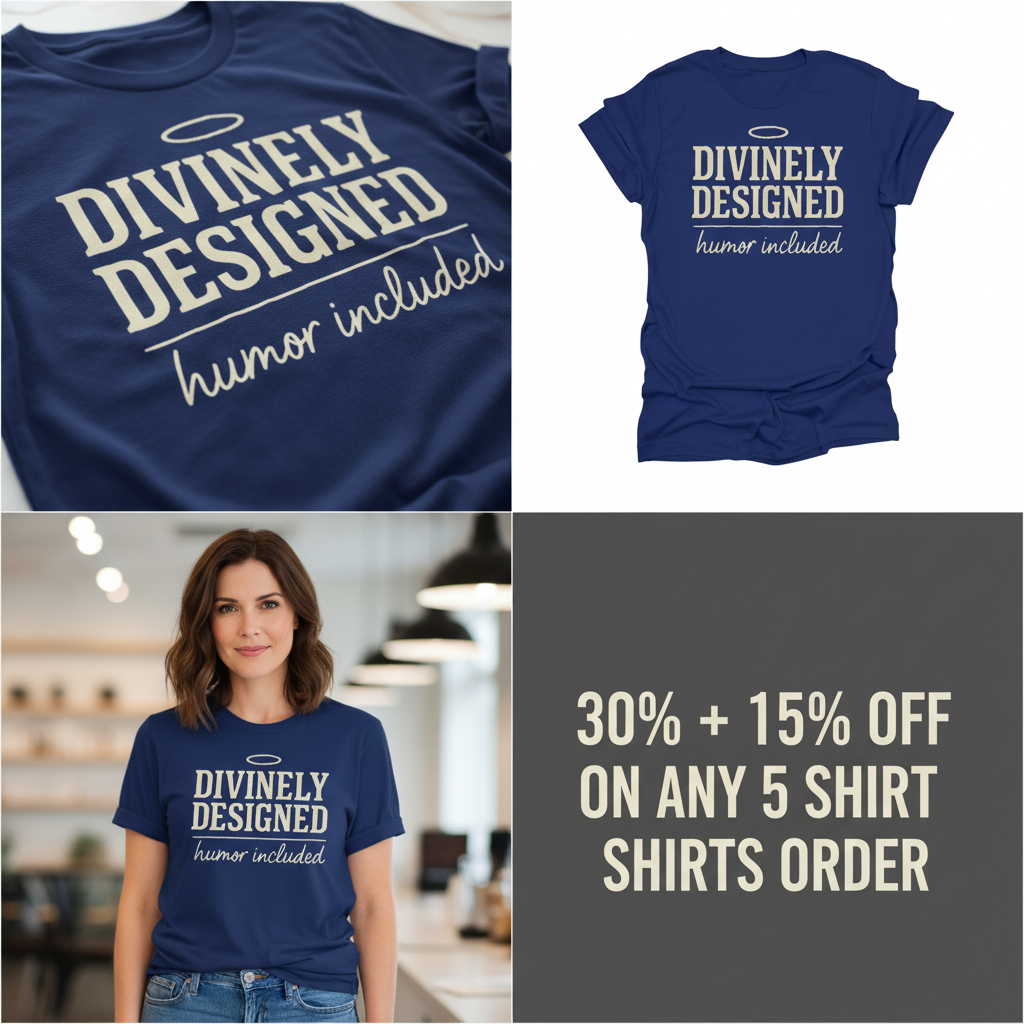 Divinely Designed T-Shirt_4_panel