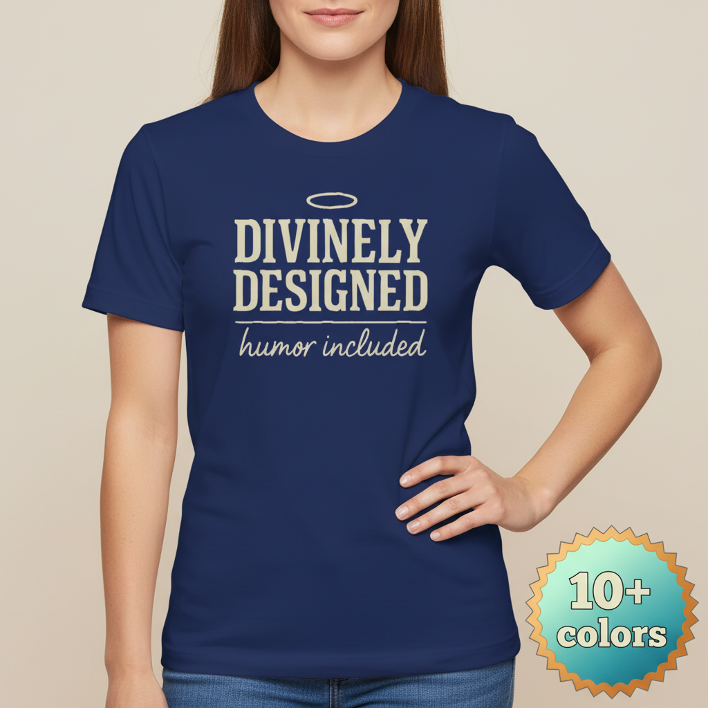 Divinely Designed T-Shirt_badge
