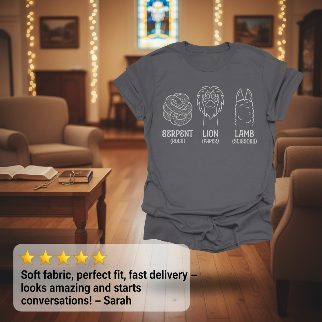 Serpent Lion Lamb T-Shirt_review