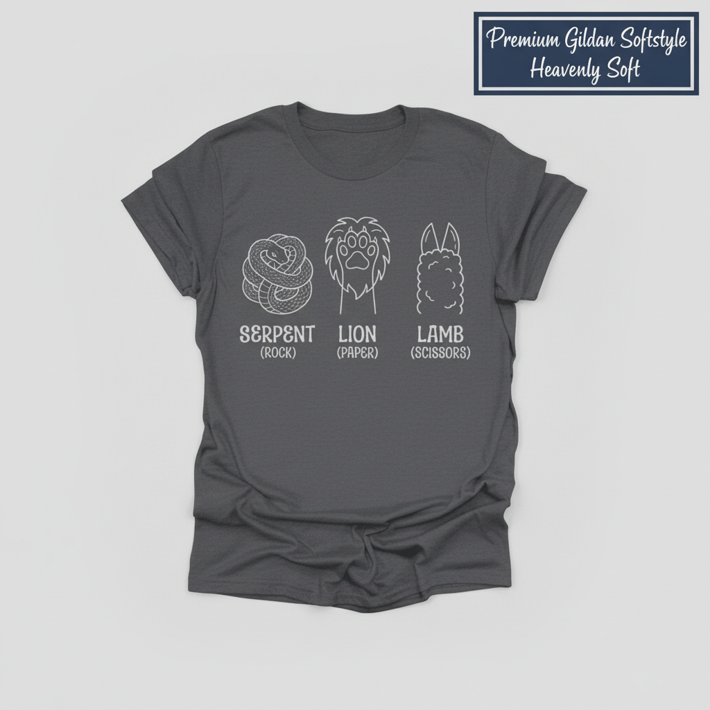 Serpent Lion Lamb T-Shirt_clean