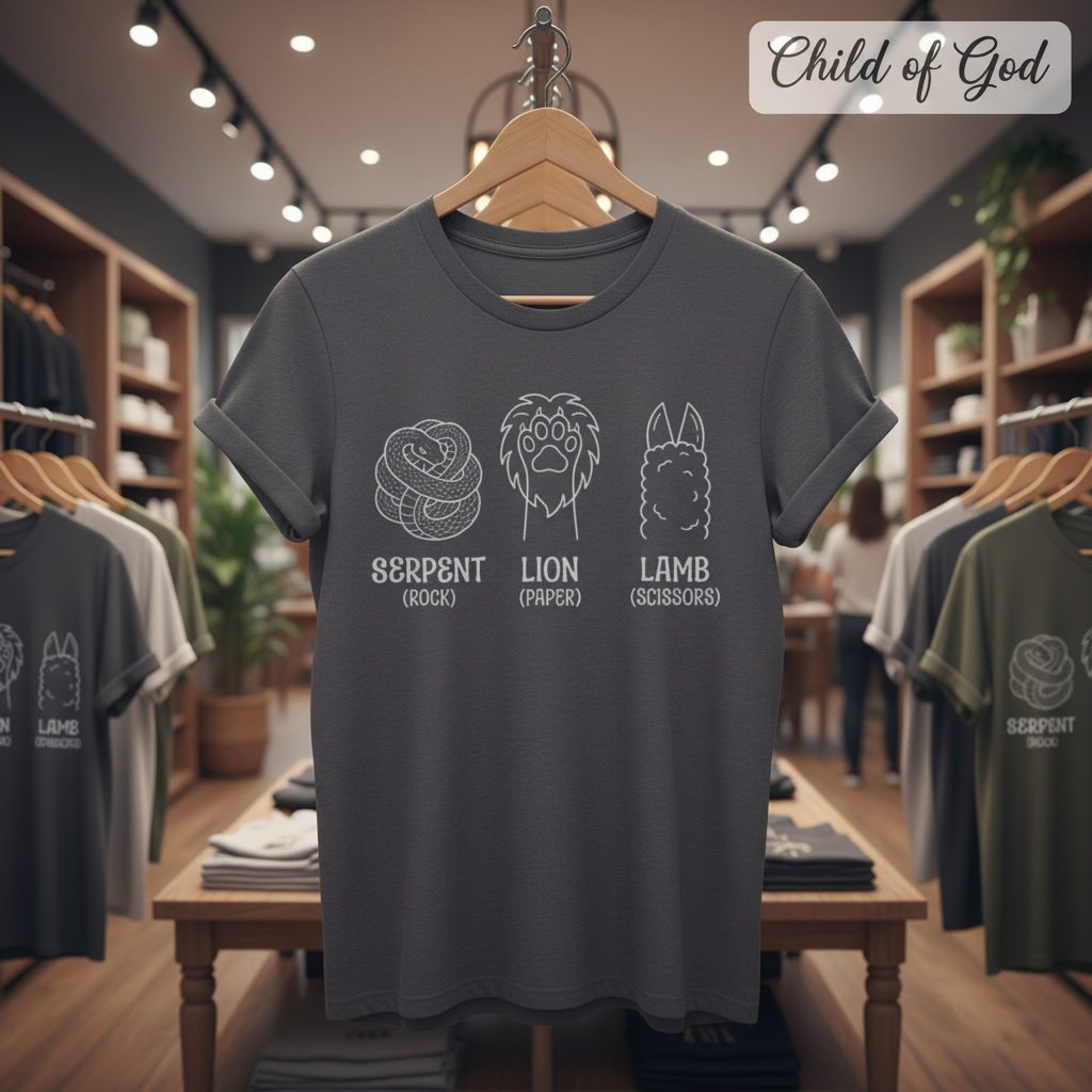 Serpent Lion Lamb T-Shirt_boutique_rack