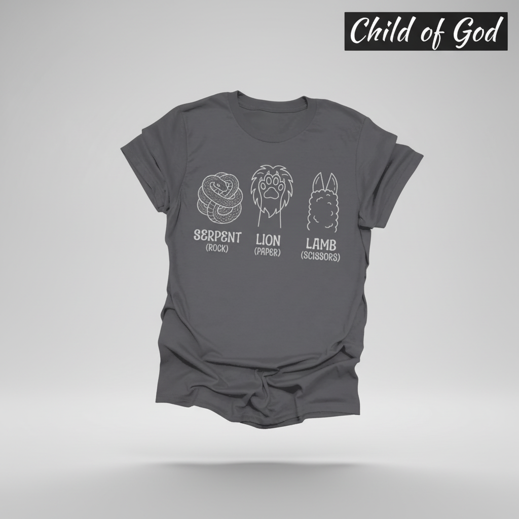 Serpent Lion Lamb T-Shirt_3d_float