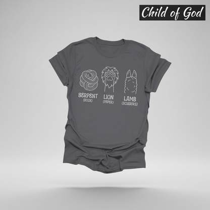 Serpent Lion Lamb T-Shirt_3d_float