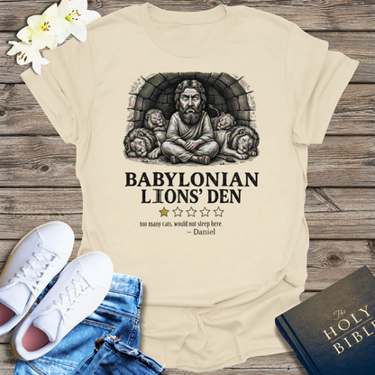 Babylonian Lions' Den T-Shirt_dual_model_life