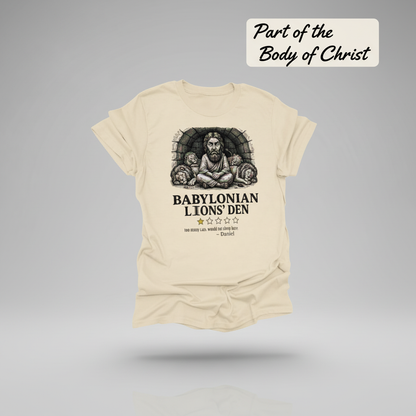 Babylonian Lions' Den T-Shirt_3d_float