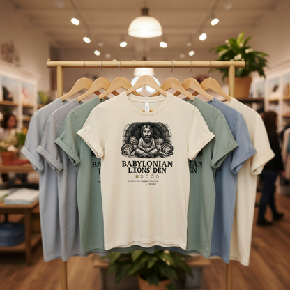 Babylonian Lions' Den T-Shirt_boutique_rack
