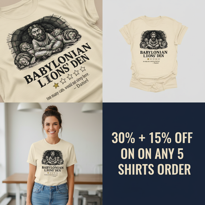 Babylonian Lions' Den T-Shirt_4_panel