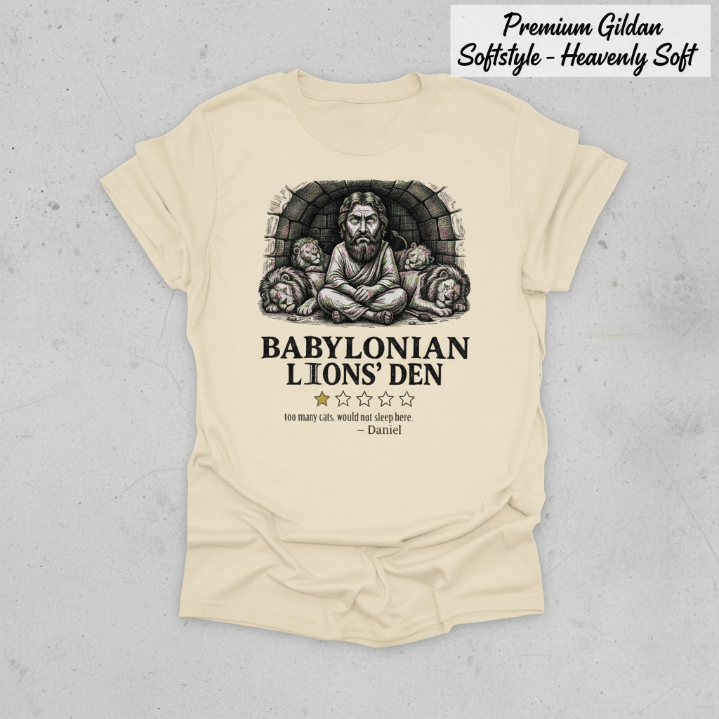 Babylonian Lions' Den T-Shirt_clean