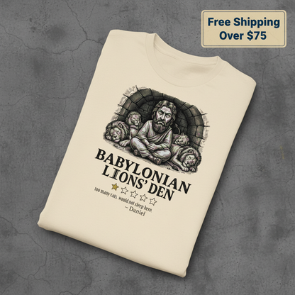 Babylonian Lions' Den T-Shirt_fold_tilt