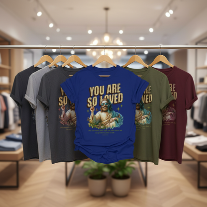 You Are So Loved T-Shirt_boutique_rack