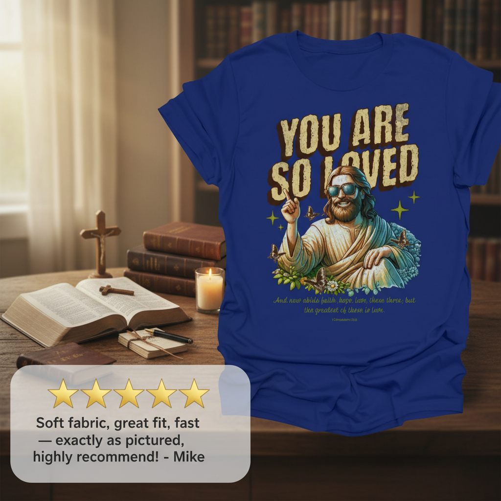 You Are So Loved T-Shirt_review