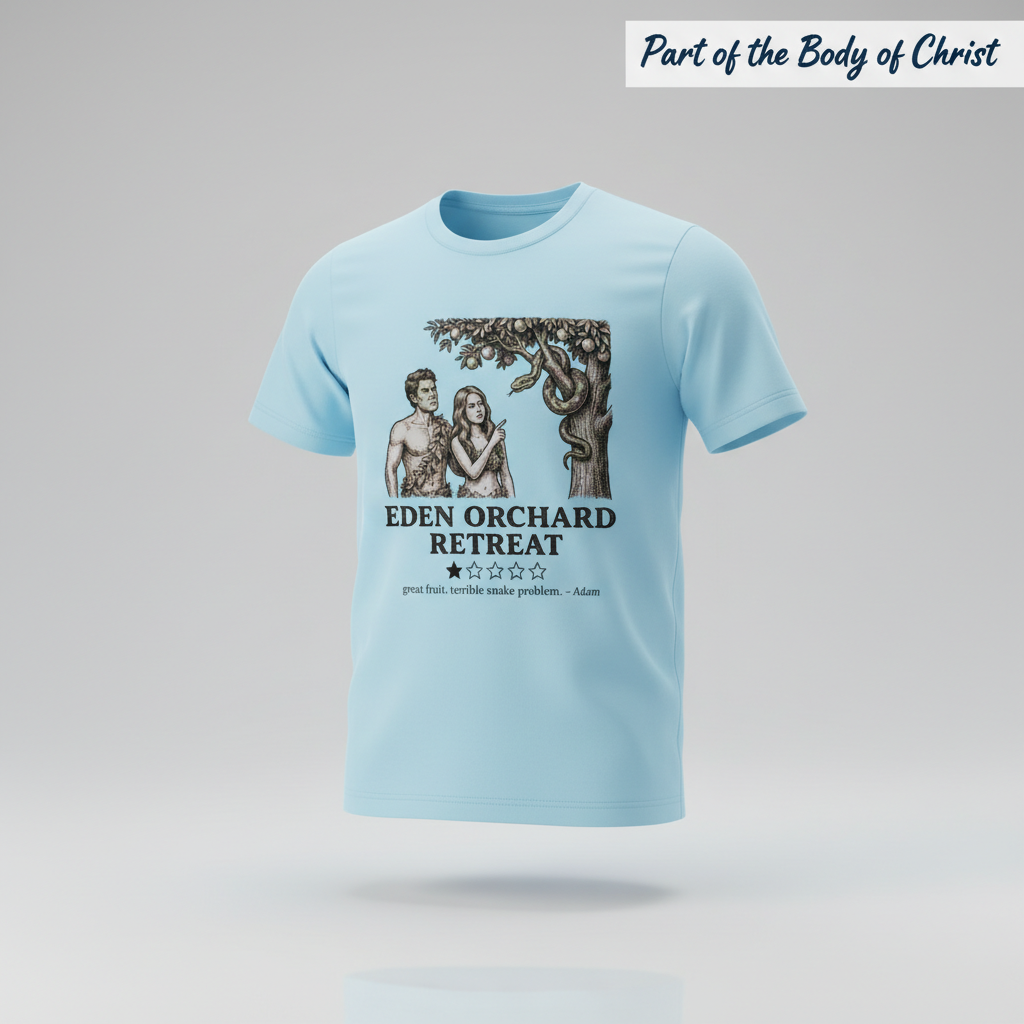 Eden Orchard Retreat T-Shirt_3d_float