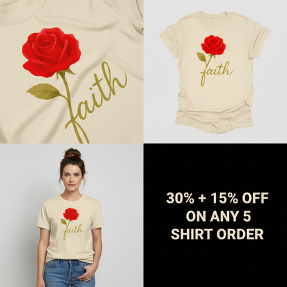 Rose of Faith T-Shirt_4_panel