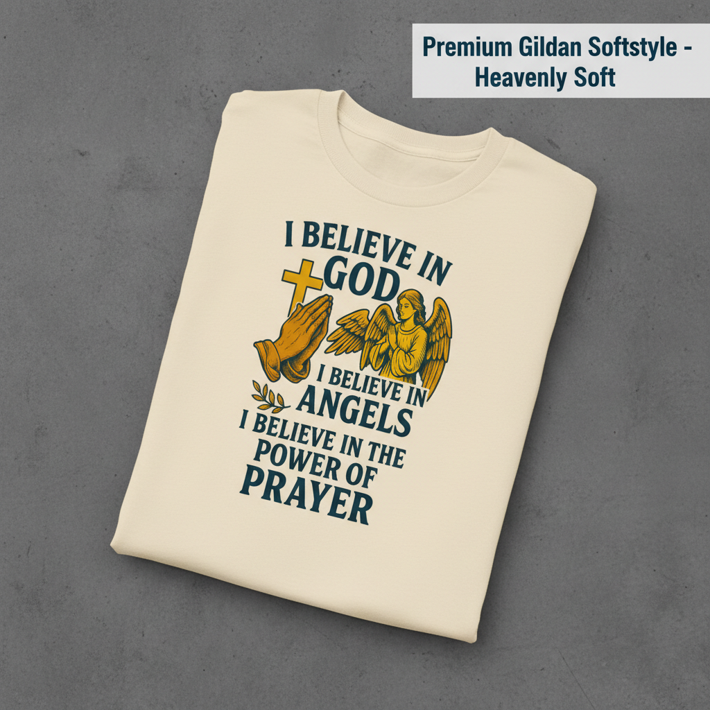 Faith in Prayer T-Shirt_fold_tilt