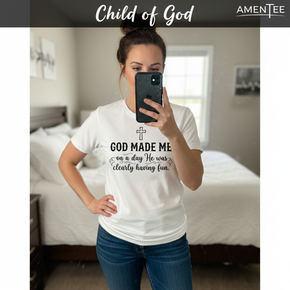 Heavenly Fun Creation T-Shirt_mirror_selfie