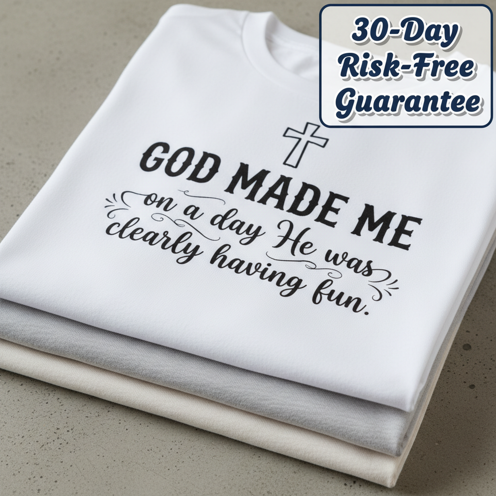 Heavenly Fun Creation T-Shirt_stacked_flatlay