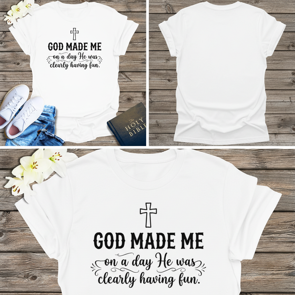 Heavenly Fun Creation T-Shirt_triple_model