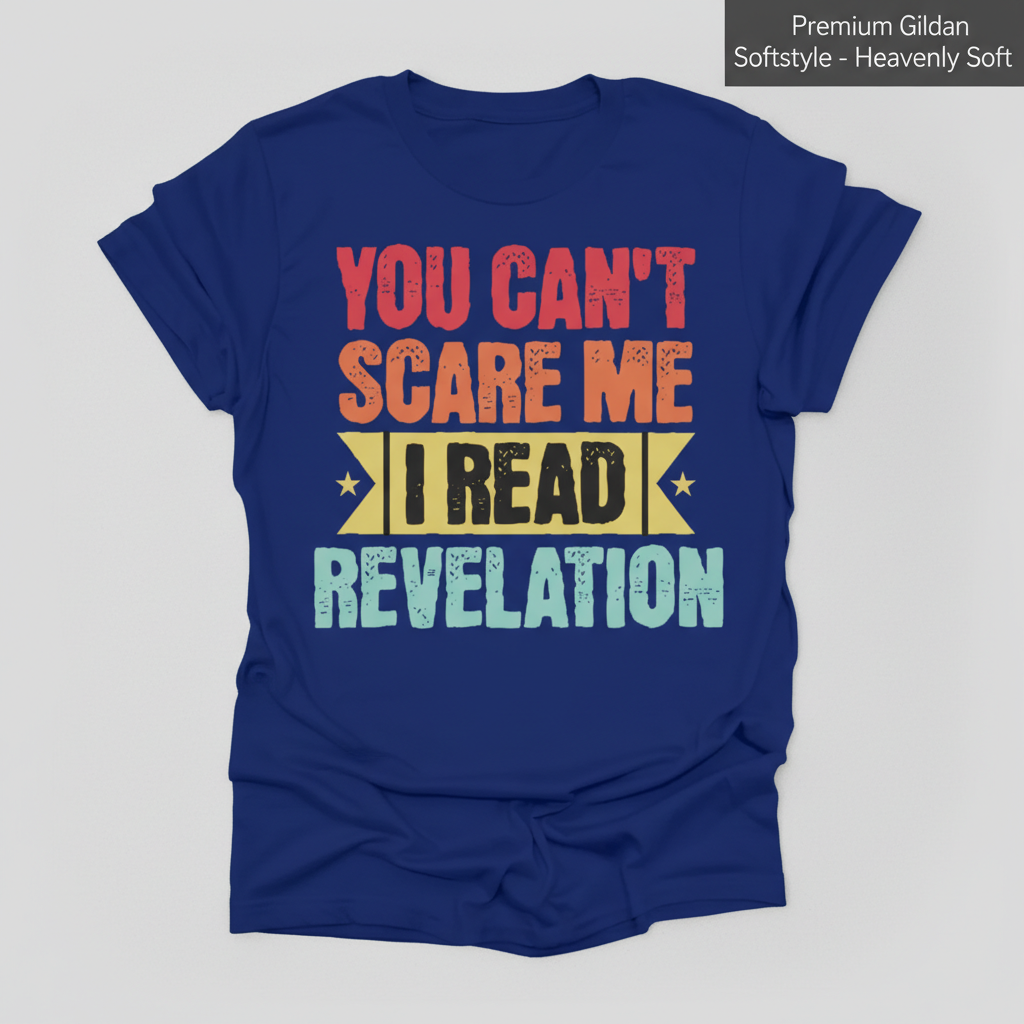 You Can't Scare Me Revelation T-Shirt_clean