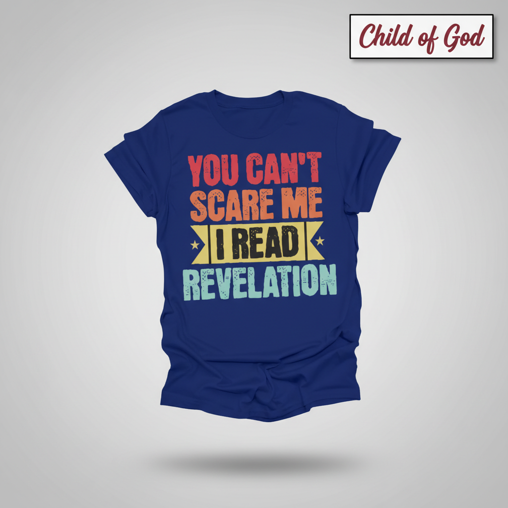 You Can't Scare Me Revelation T-Shirt_3d_float