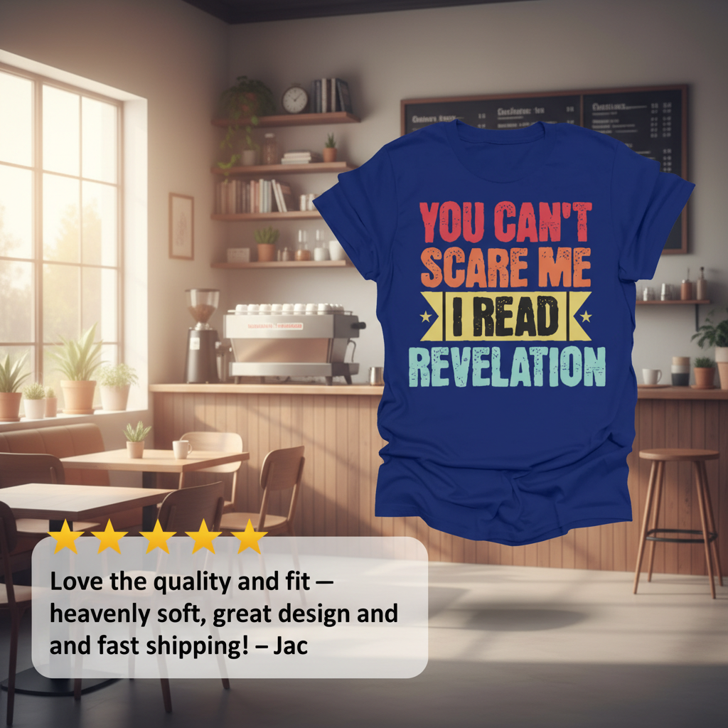 You Can't Scare Me Revelation T-Shirt_review